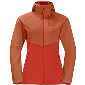 Jack Wolfskin Go Hike Damesjas, Oranje tango, XXL