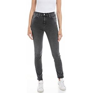 Replay Mjla Slim-Fit Hyperflex Damesjeans, met stretch, 097, donkergrijs, 27W / 30L