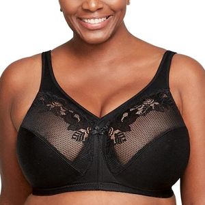 Full Figure Plus Size MagicLift Minimizer BH Wirefree #1003, Zwart, 85D