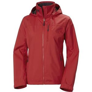 Helly Hansen - Women Crew Hooded Jacket 2.0 - Rood - Helly Tech - Waterdicht