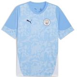 PUMA - Manchester City FC Training Shirt - Blauw - Junior - Korte Mouwen