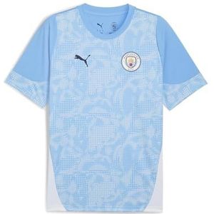 PUMA - Manchester City FC Training Shirt - Blauw - Junior - Korte Mouwen