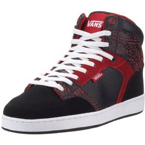 Vans Rowdy VJLQ0JB, sneakers voor heren, zwart, olifantblack rood, 45 EU