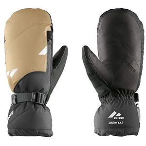 Zanier Unisex – volwassenen 30138-2052-8,5 handschoenen, zwart, beige, 8.5