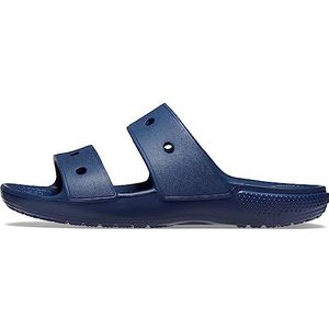 Crocs Classic Sandal K, uniseks kinderklompen, Blauw, 33-34 EU