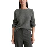 Marc O'Polo - Regular Fit - Gebreide Pullover - Mêlee - Scheerwolmix met Alpaca