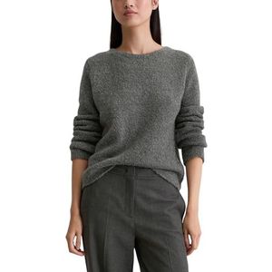 Marc O'Polo - Regular Fit - Gebreide Pullover - Mêlee - Scheerwolmix met Alpaca