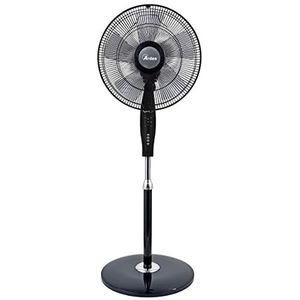 ARDES AR5S40PBR staande ventilator met afstandsbediening en timer, stil en krachtig, 5 vleugels, 40 cm, oscillerend met hoogte en instelbare helling, Ardes 3 snelheden, model