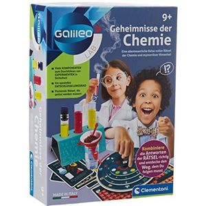 Galileo Lab 59214 Geheimen van de chemie, avontuurlijke laboratoriumset met magische aanwijzingen, speelse introductie in de chemie en wetenschap, voor kinderen vanaf 8 jaar
