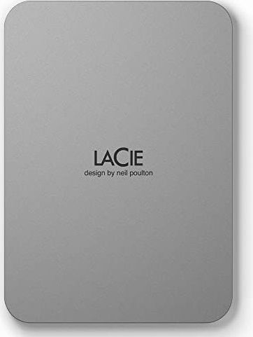 LaCie Mobile Drive 4TB, Draagbare Externe harde schijf, PC Mac iPad & iPhone, Adobe All Apps, Data Rescue Service (STLP4000400)