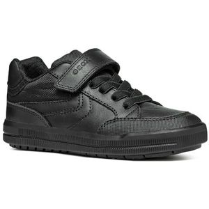 Geox Jongens J Arzach Boy C Sneakers, Zwart, 35 EU