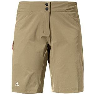 Schöffel Dames Danube Shorts, Soft Walnut, 42