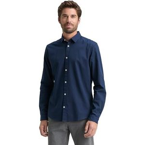 TOM TAILOR - 1023881 - Slim Fit Overhemd - Dark Blue