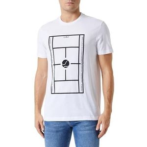 CMP - T-shirt van katoen voor heren, wit, maat 54, Wit, 50 NL