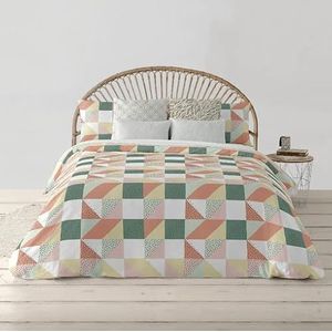 Belum - Dekbedovertrek - Model Chloe 4 - Dekbedovertrek met Knopen - 100% Katoen - Geschikt voor Bed van 180 cm