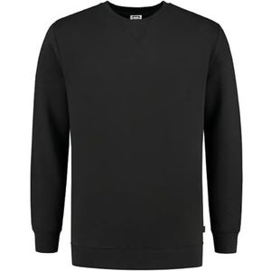 Tricorp 301015 casual sweatshirt, wasbaar op 60 °C, 70% katoen/30% polyester, 280 g/m², wit, maat S