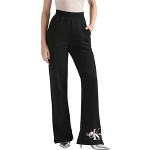 Calvin Klein Jeans Diffuse Monologo Joggingbroek voor dames, zwart., XL