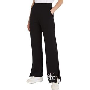 Calvin Klein Jeans Diffuse Monologo Joggingbroek voor dames, zwart., XL