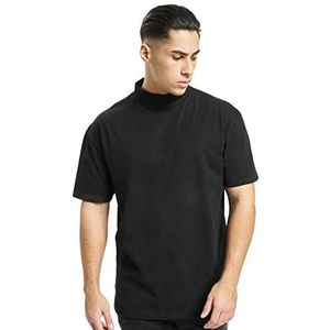 Urban Classics Heren Oversized Turtleneck Tee T-Shirt, zwart (black 7), M