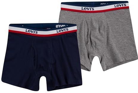 Levi's - Batwing - Boxershorts - Grijs - Set van 2