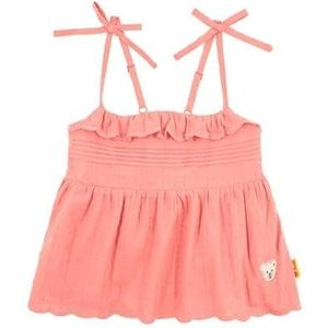 Steiff Tanktop voor meisjes en peuters, koraal (fusion coral), 92