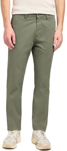 Lee - Herenbroek - Olive Grove - Slim Fit - Rechte Pijpen - 34W x 34L