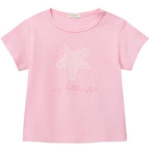 United Colors of Benetton T-shirt, Roze, 56 cm