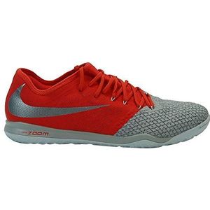 NIKE Unisex Zoom Hypervenom 3 Pro Tf Low-Top Sneakers, Veelkleurig Wolf Grijs Mtlc Donker Grijs Lt Crimson 001, 39 EU