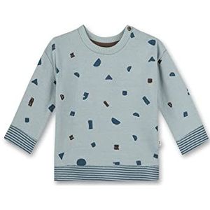 Sanetta Baby-Jongens 10904 Sweatshirt, Cloud Blue, 80