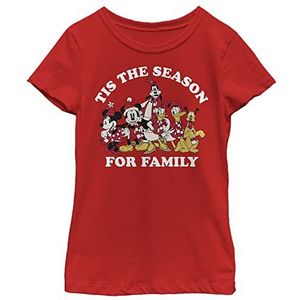 Disney T-shirt voor meisjes, Family Season, rood, S