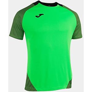 Joma Essential II T-shirt Equip. M/C, heren, neongroen-zwart, 6XS-5XS