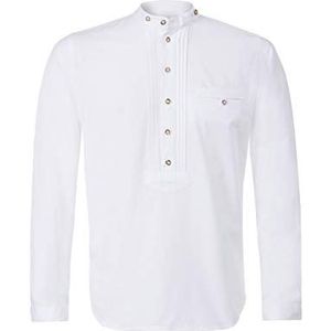 Stockerpoint Renus2 klederdrachthemd voor heren, wit, 3XL