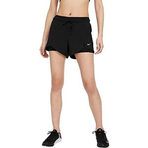 Nike Dry Fit Flex Essential Shorts, zwart/wit, XXL dames, zwart/wit, XXL