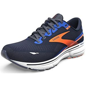 Brooks Ghost 15 Hardloopschoenen heren, Peacoat Orange Surf The Web, 43 EU