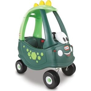 Little Tikes Cozy Coupe Dino Glijspel, afneembare voetsteun, echt werkende claxon met ontstekingsschakelaar en tankdeksel, vanaf 18 maanden