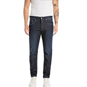 Replay Heren Jeans Willbi Regular Fit, blauw (Dark Blue 007-6), 31W/30L