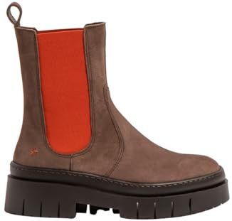 Art - 1195412BM003_5BM - Leren Enkellaarsjes - Taupe - Casual