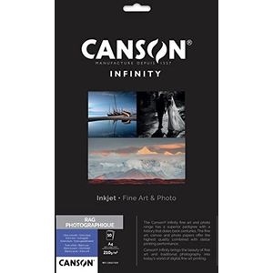 Canson 206211025 Rag Photographique verpakking, fotopapier, A4