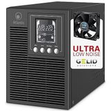Atlantis A03-OP1002XLN - UPS OnLine - 1000 VA - 700 W - Dubbele Conversie - Zuivere Sinusgolf - Low Noise Gelid Ventilator