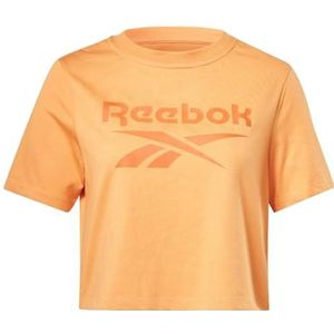 Reebok Dames Identity Crop T-Shirt, Grijs, 2XL, Grijs, M