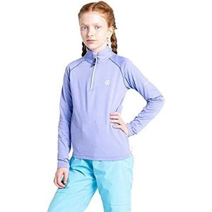 Dare 2b Consist II Kids Core Strech voor ski, wandelen en trekking en als dagelijkse tussenlaag - Gerecycleerde stretchstof met warme rug, sneldrogend en 1/4 ritssluiting