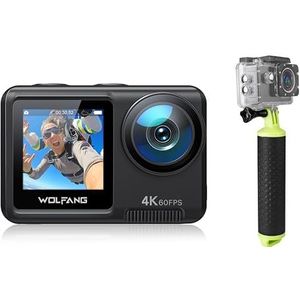 WOLFANG Actie Camera GA420 4K60FPS & Set van Zwemmende Handgreep