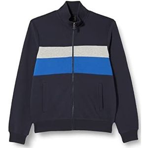 Geox Heren M Sweater, Blue Nights/ROYAL IN, Regular, Blauwe nachten/Royal in, XL