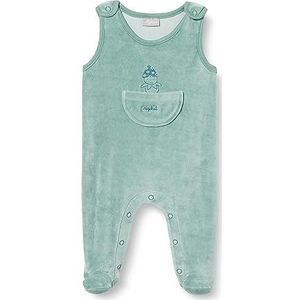 Sigikid Unisex Nicki rompertje Classic Baby voor jongens en meisjes, groen, 56