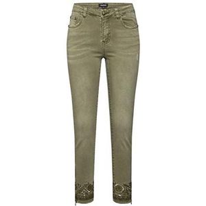 Desigual Pant_Oneil broek voor dames, Groen (Verde Militar 4003), 36