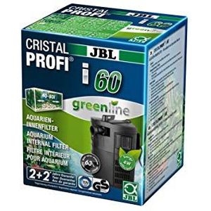 JBL CristalProf i60 greenline 6097100 Energiezuinige binnenfilter voor aquaria van 40-80 l