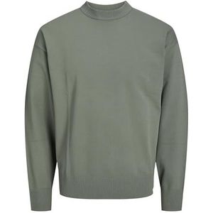 JACK & JONES JCOCOLLECTIVE Knit Crew Neck, agave green, M