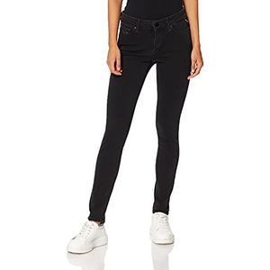 Replay Luzi Skinny Fit Damesjeans met stretch, Grijs (097 Dark Grey), 23W x 30L