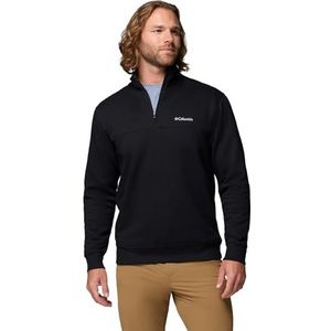 Columbia Heren Hart Mountain II trui met halve rits, Zwart, 2X