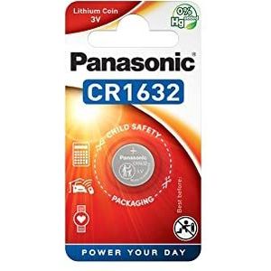 Panasonic CR1632 lithiumbatterij 3 V, verpakking van 2